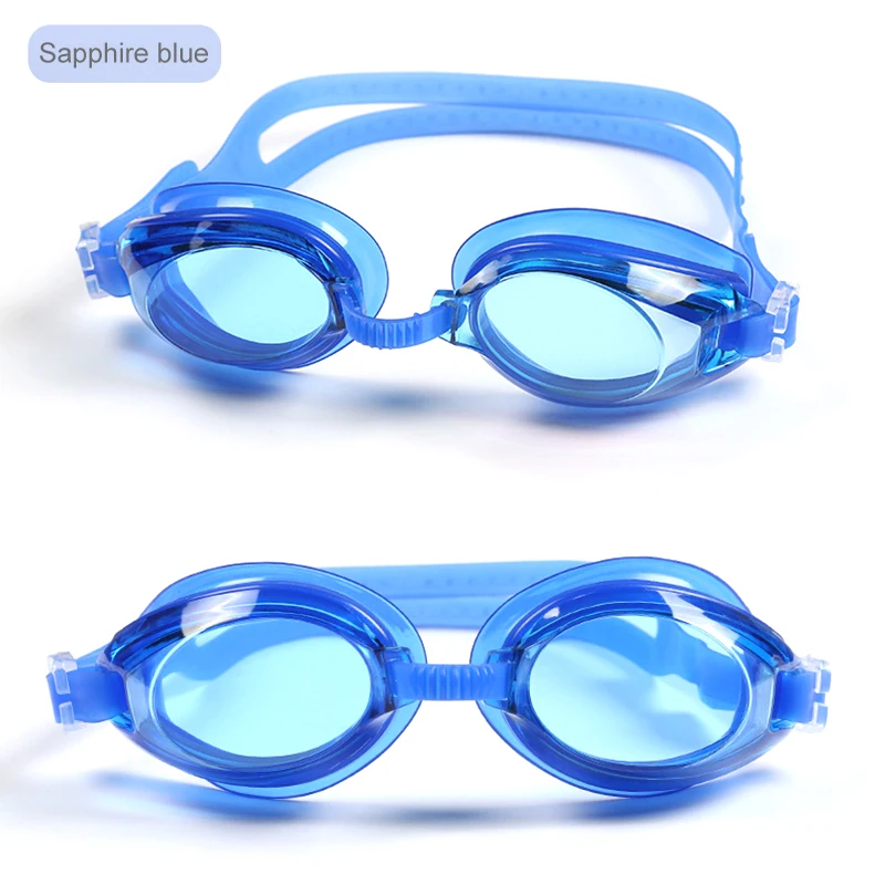 Waterproof Silicone Adjust Swim Pool Eyewear Adults Kids Diving Glasses Swimming Goggles For Men Women Anti-Fog Uv Prescription