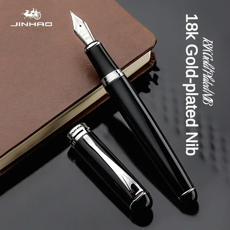 Jinhao X750 Fountain Pen Luxury Elegant Pens 1.0mm Oblique/F Type Fine Iraurita Nib Writing School Office Supplies Stationery 6