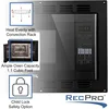 RecPro RV Convection Microwave Black 1.1 Cu. ft |120V| Microwave | Appliances | Direct Replacement for High Pointe and Greystone 5