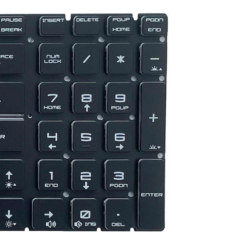teclado inglês para msi ge63 ge73 gs73