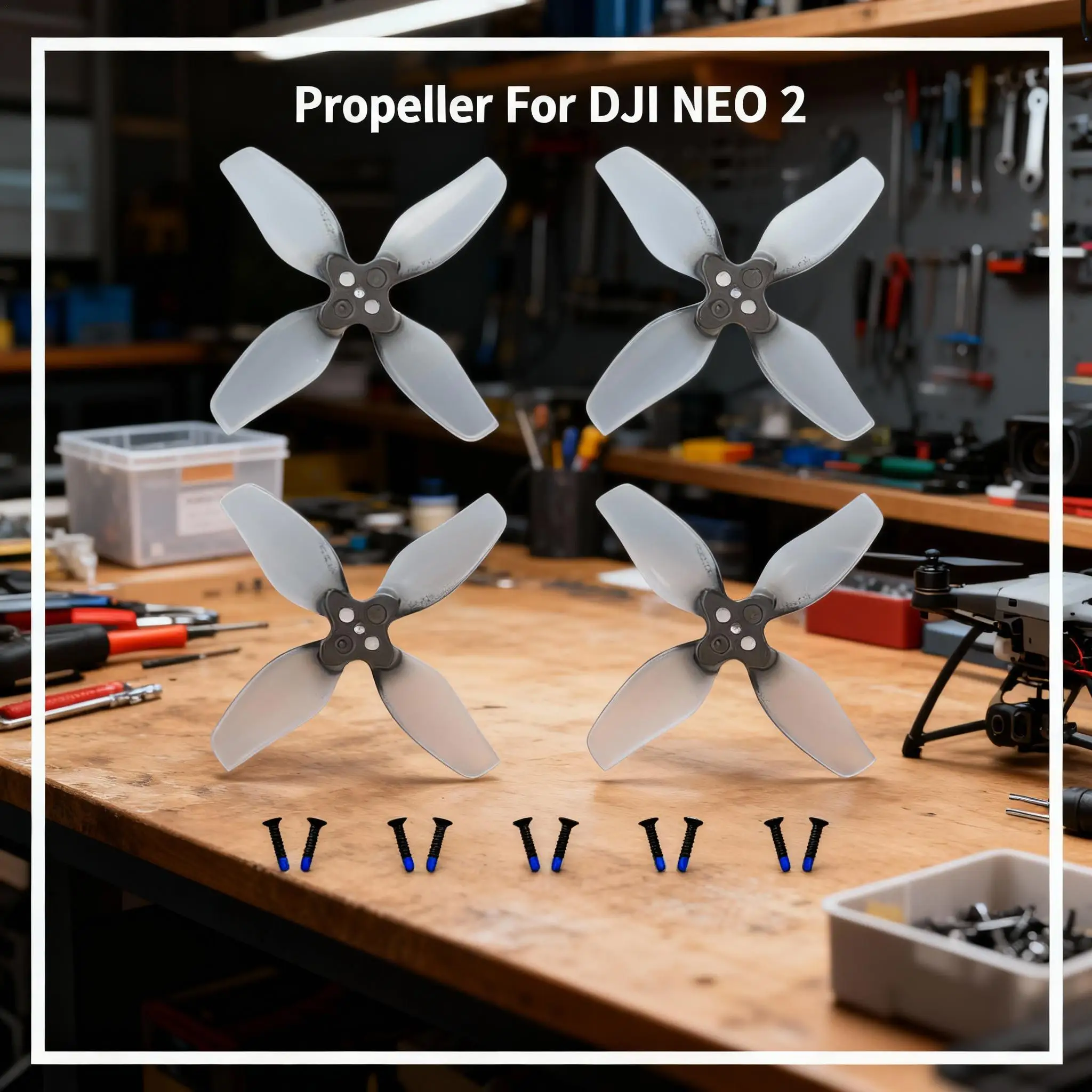 Hélices DJI Neo2 4 pales - Pièces de rechange drone