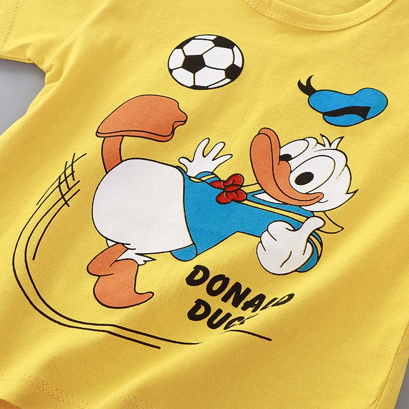 Boys clothes set 2pcs Summer Cartoon gril Short-Sleeved kids Suit Children's Clothing Outfit Set for boys 0-4 year - 4