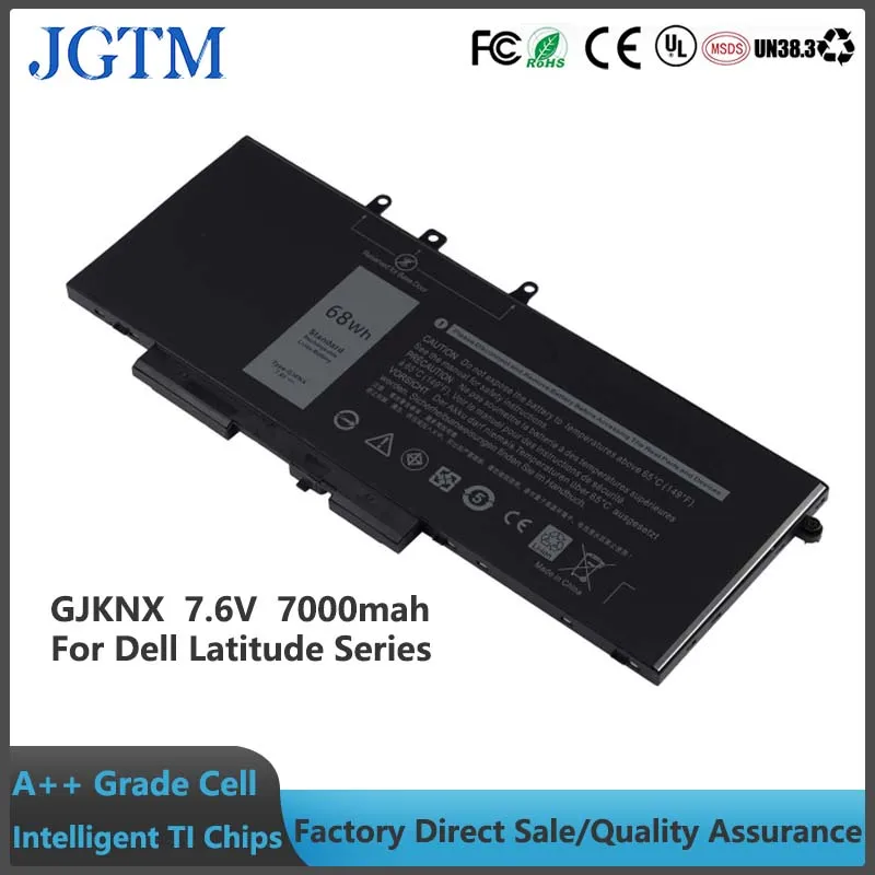 Batería De 68wh Gjknx De 7.6v Dell Latitude 5480 5490 ... | Cuotas sin