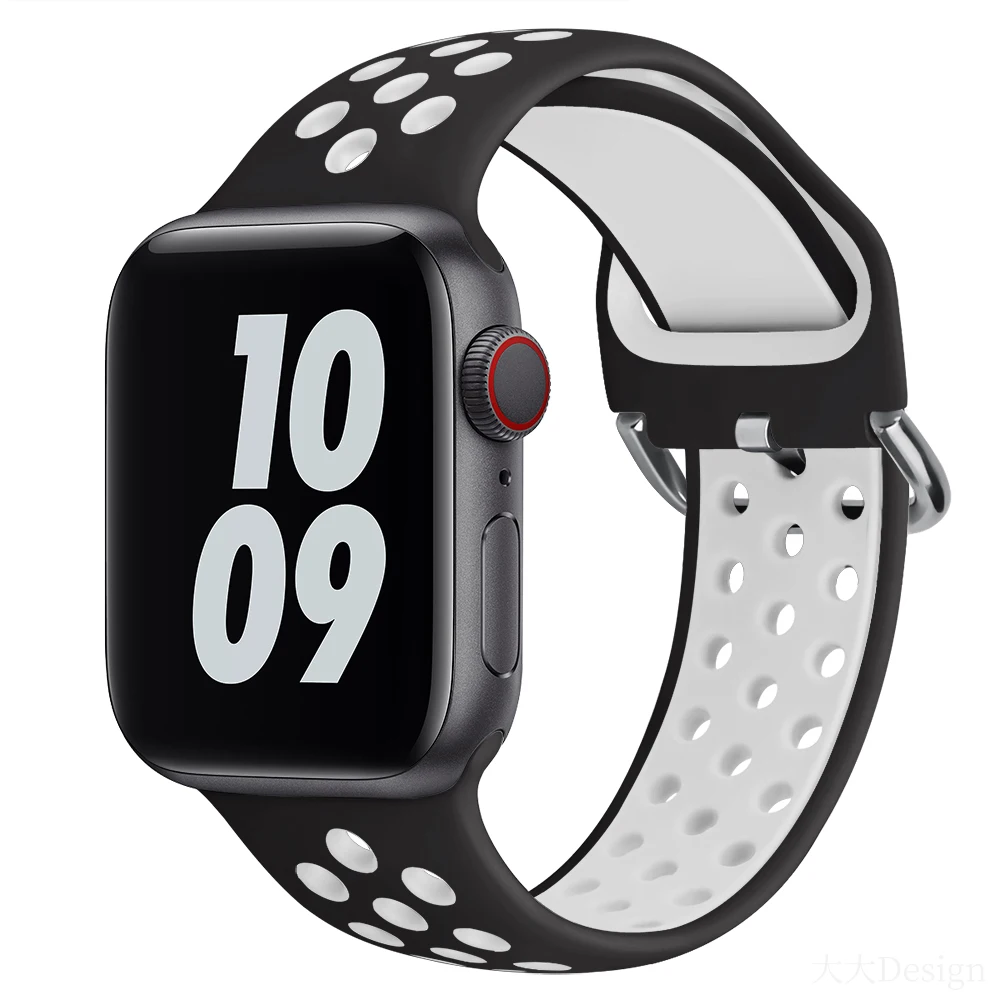 ตัวเลือกสินค้า สายซิลิโคนกันน้ำสำหรับ Apple Watch ทุกรุ่น