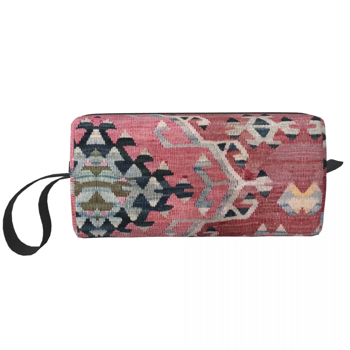 

Персидский ковер Boho Kilim, тканая текстильная сумка для туалетных принадлежностей, турецкий этнический художественный органайзер для косметики, Женский органайзер для хранения красоты