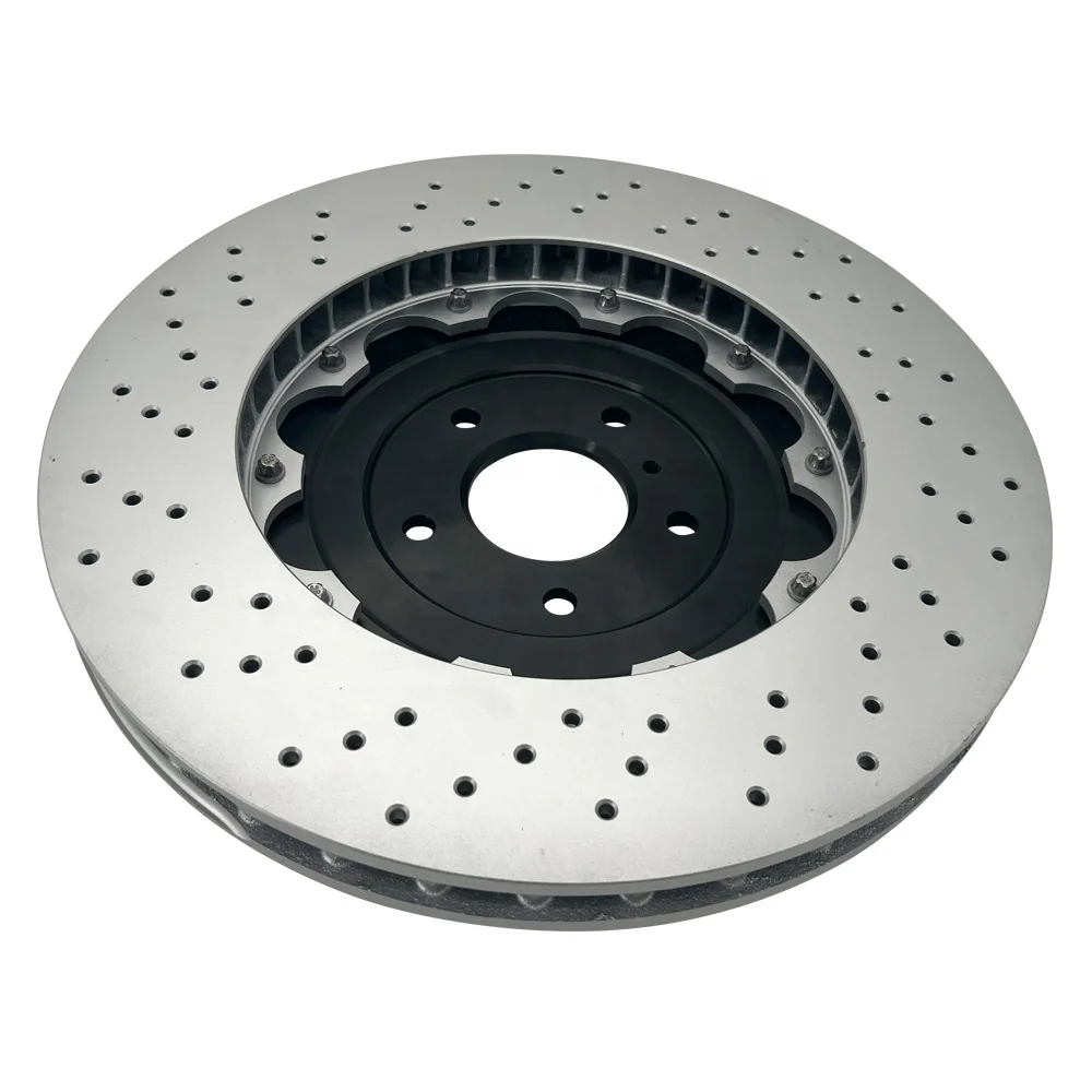 싱이익 풀 플로트 2피스 로터 프론트 브레이크 디스크 (닛산 GT-R R35 OE 40206-JF20A 380x34MM 용)