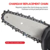 8Inch Mini Chainsaw Chain Guide 1/4" Pitch .043" 45 Drive Links Semi Chisel Electric Chainsaw Chain for Garden Woodworking Tool 3