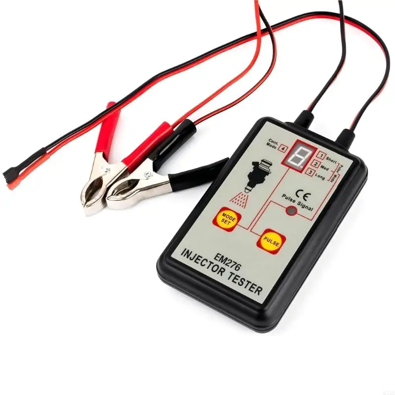 37JE EM276 Auto Injector Tester 4 Pluse Modes & Vehicle Fuels Injector ...