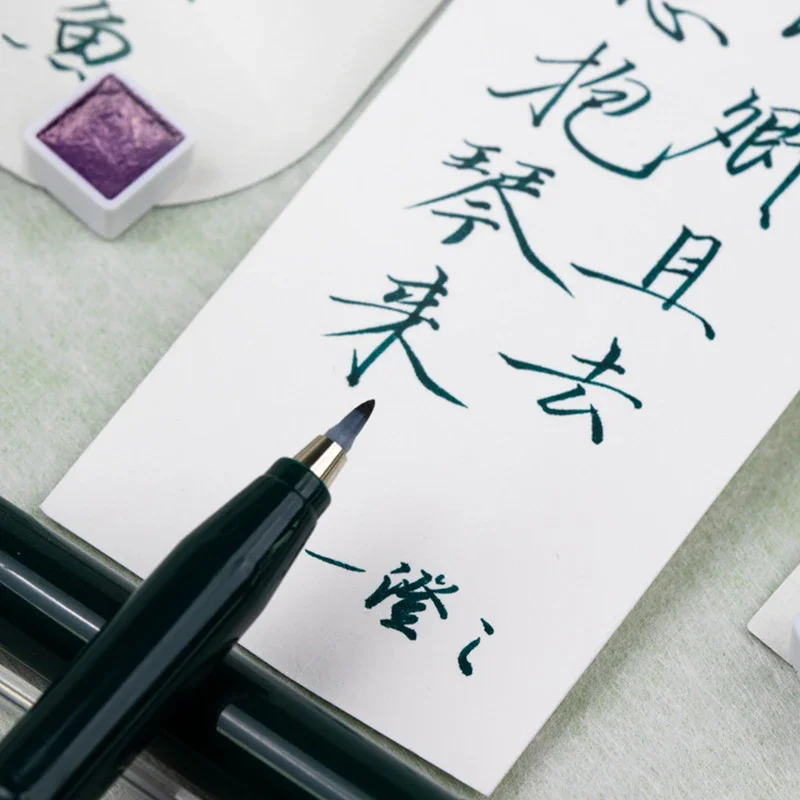 GN 6 색 마커 펜, 방수 소프트 헤드 브러시 아트 마커, 나일론 펜, 소프트 브러시 펜촉, 스킨 컬러 피규어 페인팅 펜 2307