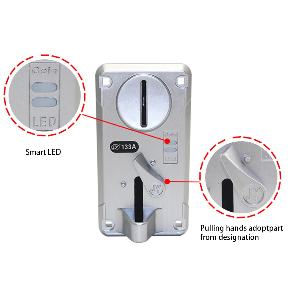 Universal Arcade Game Coin Acceptor Replacement Doll Machine Coins Selector Game Console Machines Maintenance Spare Parts 47pcs set direct heat reballing universal directly stencils for game console ps3 cpu ps4 gpu xbox cxd wii