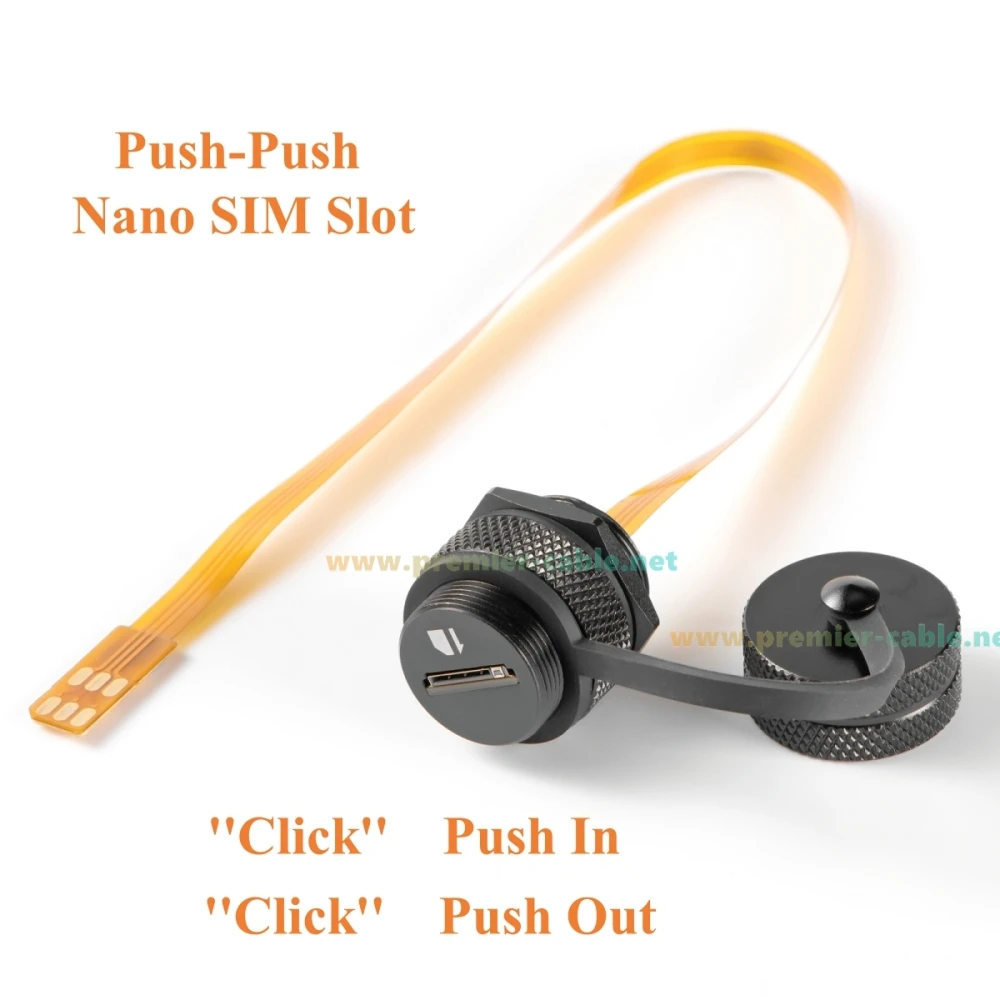 Nano-SIM Kabel Verlängerung IP67 Wasserdicht - 20cm Für 4G/5G GPS