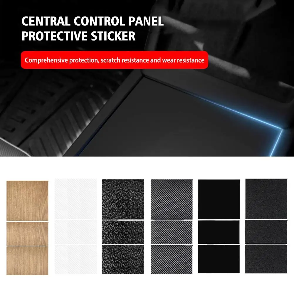 

Наклейка на панель центральной консоли автомобиля Tesla 2024, пленка против царапин, защитные аксессуары для салона автомобиля N3I1