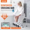 Shower Chair for Inside Shower, Adjustable Height Stool with Crossbar Support, Shower Seat for Shower, Tub, Non-Slip Bench 2