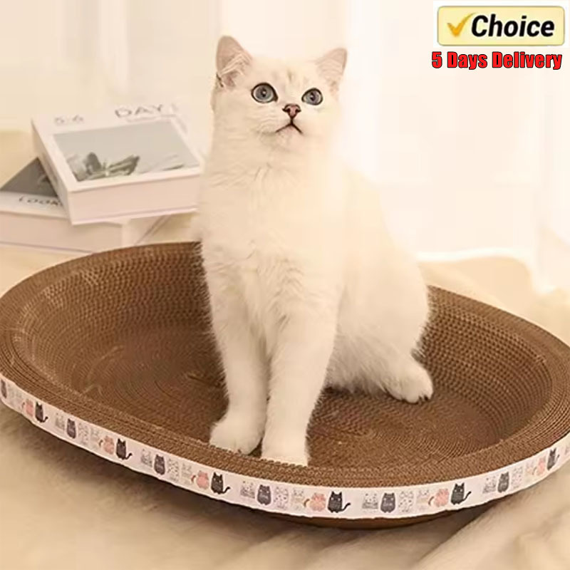 Corrugated Cat Scratcher Cat Scrapers Cat Scratching Board Corrugated Cardboard Grinding Nails Interactive Protecting Furniture