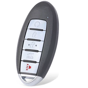 Keyforkess 433.92MHz PCF7952 Chip FCC ID: sostituzione Smart Remote Key Fob 5 Button per Nissan Patrol Armada 2014-2020 - KEYECU 433 92MHz PCF7952 Chip FCC ID sostituzione Smart Remote Key Fob 5 Button per