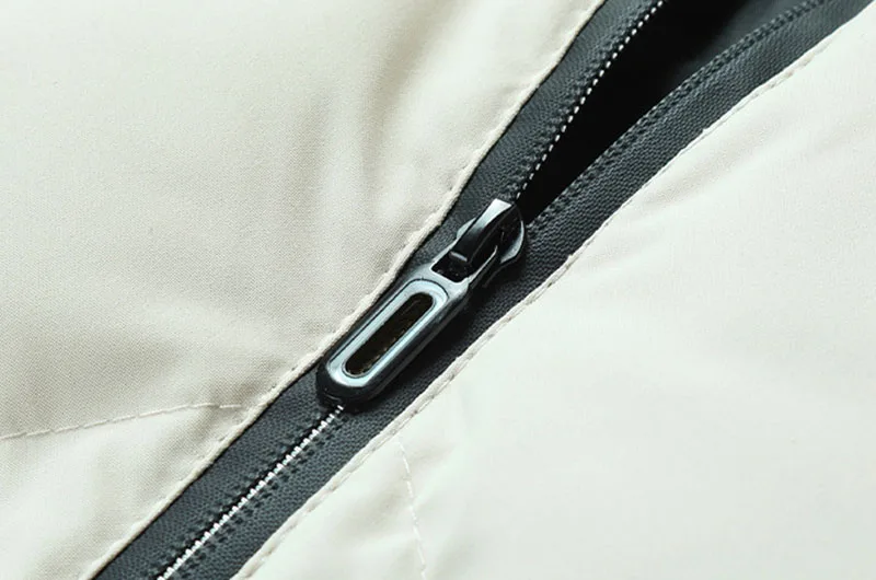 Winter Down Cotton Vest Jacket - Material Detail