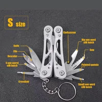 Multipurpose Knife Stainless Steel Multi-tool Pocket Knife Pliers Folding Knife Pliers Portable Folding Blade Survival Knife 4