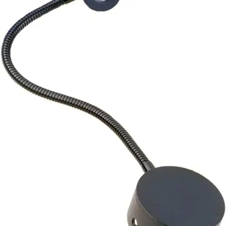 

spot lamp Wall Mounted Flexible Gooseneck LED Reading Light with bs Plug & Switch for Bedroom, Office, Workbench, Studio