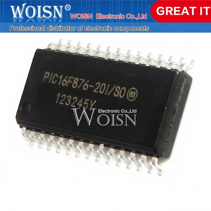 

5 шт PIC16F876-20I/PIC16F876 SOP-28