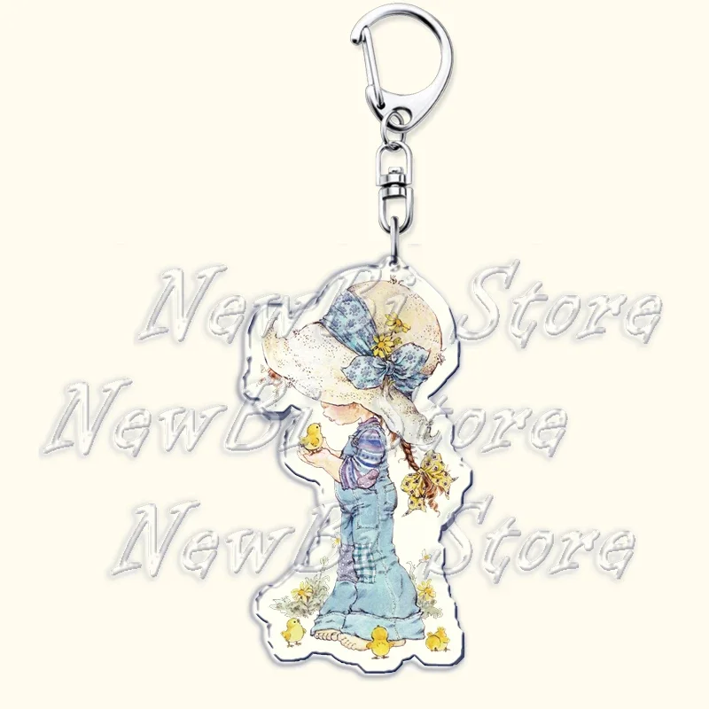 Retro Kunst Vintage Liebe Mädchen Junge Schlüssel anhänger für Zubehör Tasche Poesie Blume Illustration Schlüssel anhänger Schlüssel ring Schmuck Fans Geschenke – Detail 35