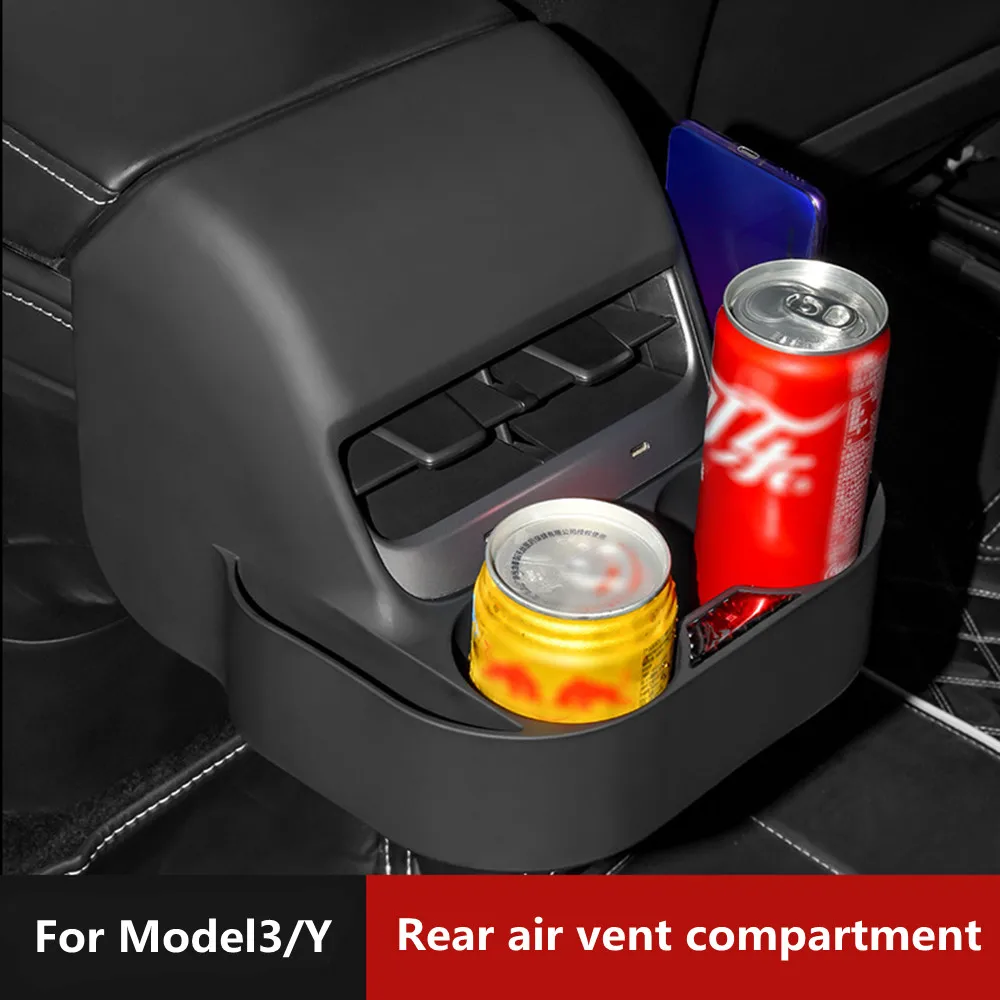 

For Model 3 Y Car Cup Holder Vehicles Outlet Mounting Racks Drink Stand Cup Holder Expander For Mugs Water Bottle