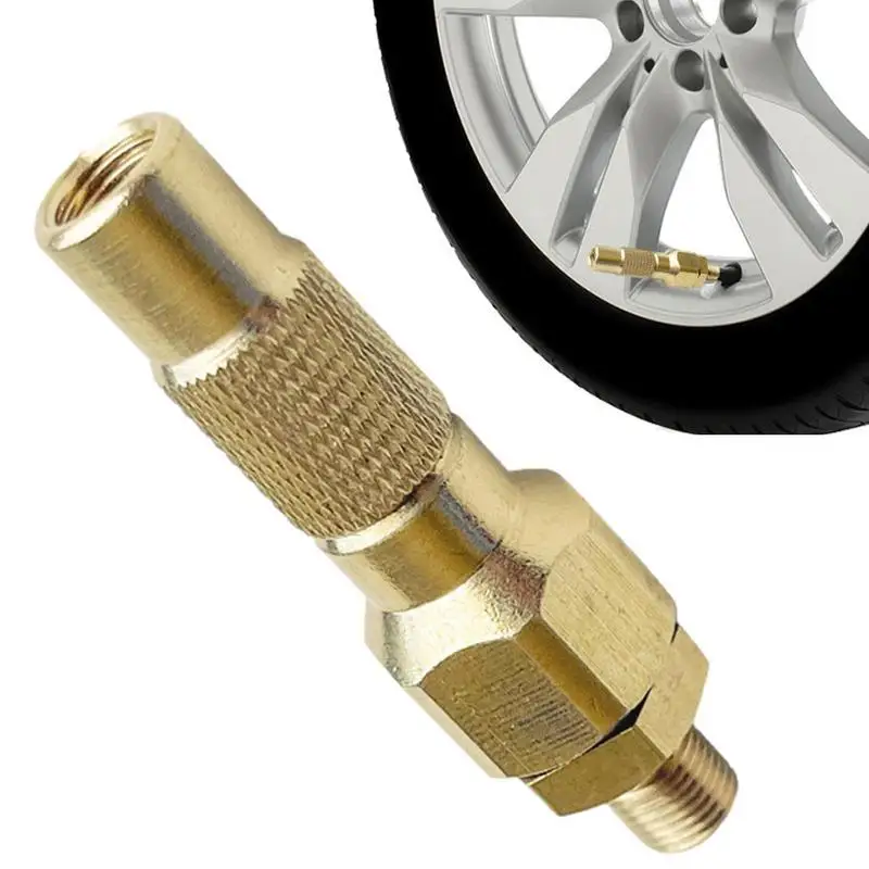 

Air Valve Adapter Air Inflation Tyre Brass Conversion Nozzle Tyre Accessories For Tire Inflation Motorcycle Bicycle Car Scooter