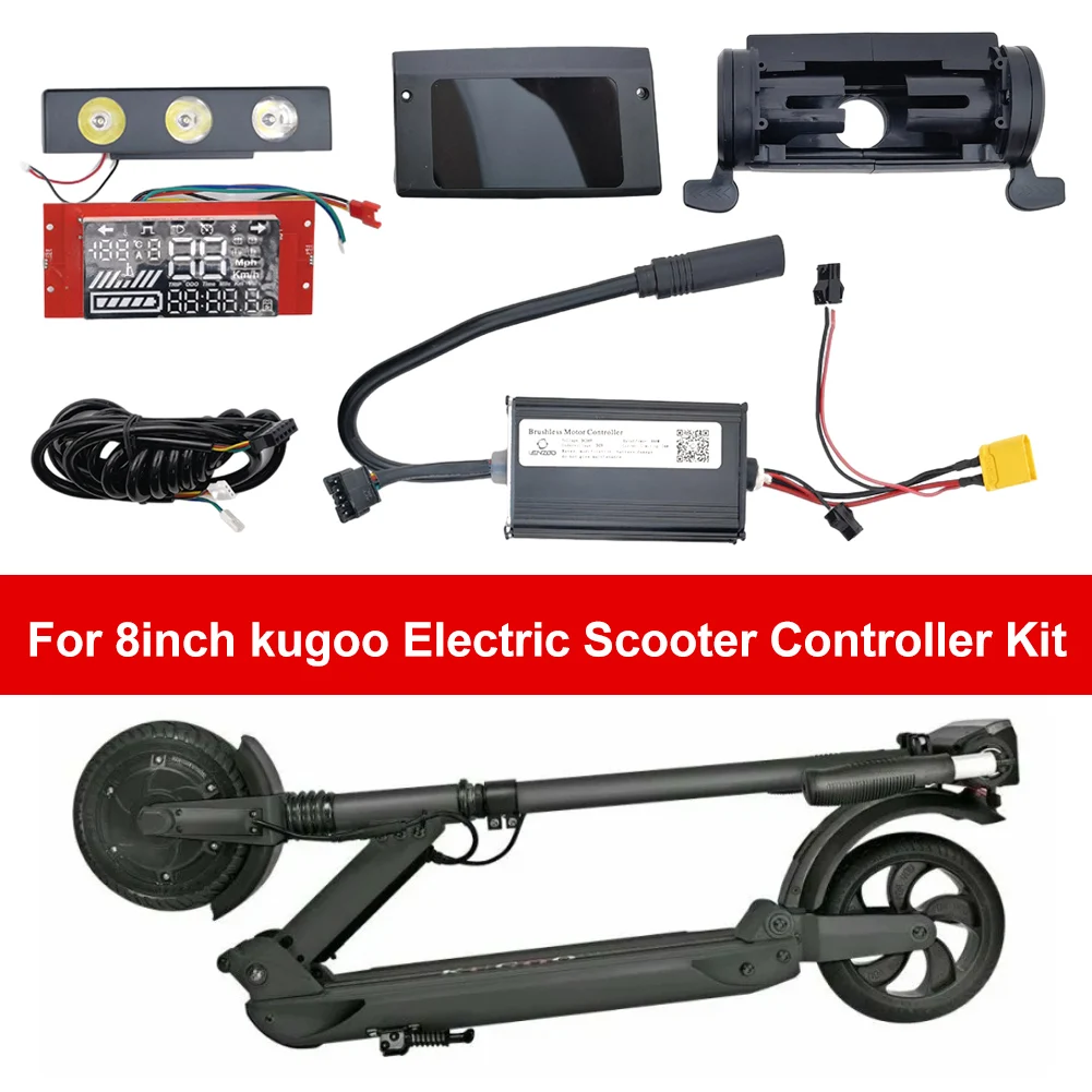 

For Kugoo S1/S2/S3 Display Meter Electric Scooter Assembly Accessories Set Motor Controller Connection Cable Handlebar Light Kit