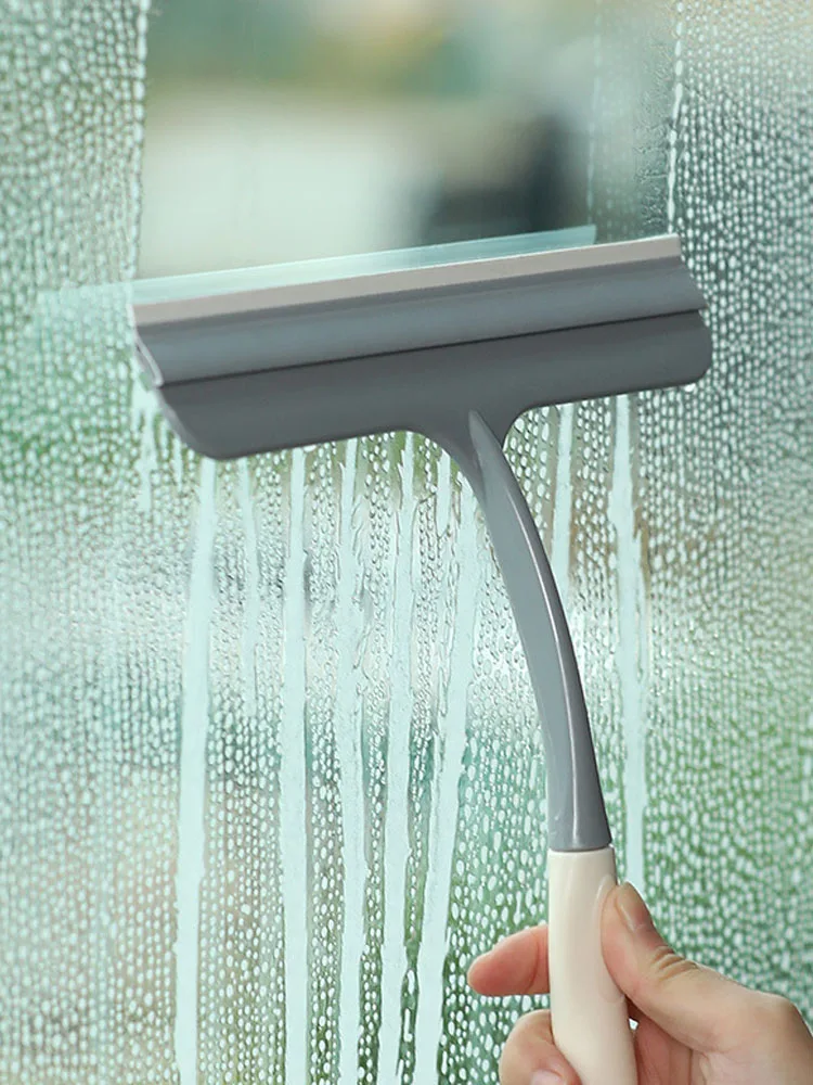 Limpiacristales Multiusos Con Hoja De Silicona Para Parabrisas De Coche,  Puerta De Ducha De Cristal ANGGREK Window Squeegee