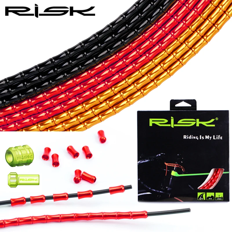 RISK RC303 산악 도로 자전거 대회 전체 보호 변속기, 변속 브레이크 링크 케이블, 오일 카테터 라인 와이어 세트