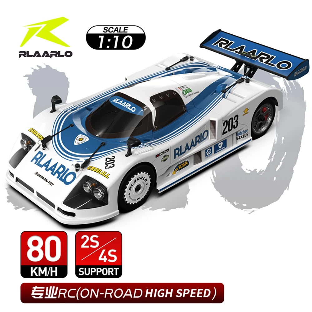 RLAARLO AK-787 Carbon Fiber 120A Brushless Metal 60A RTR 1