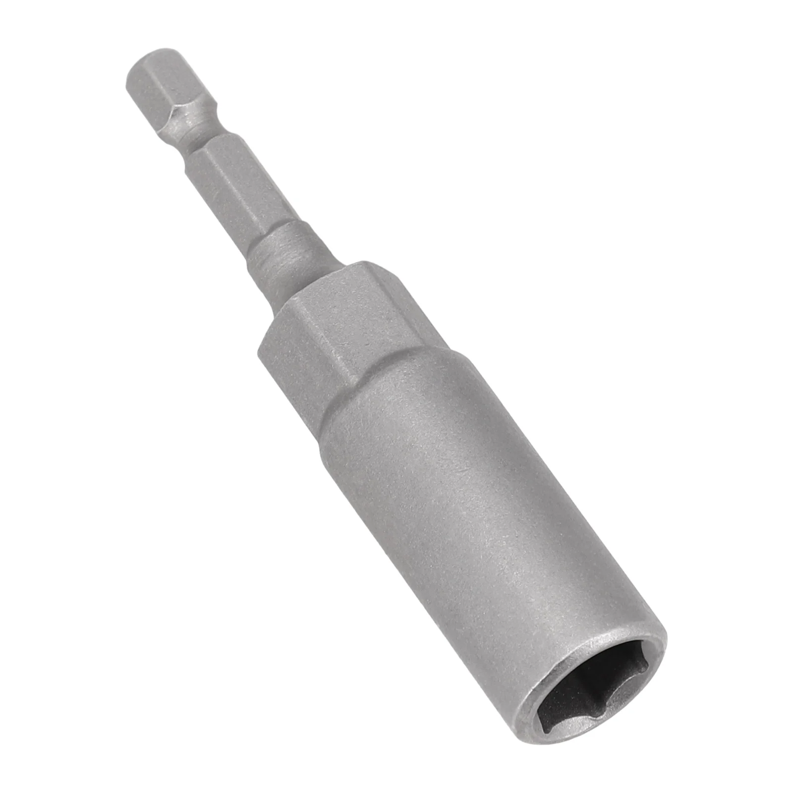 1PC 80mm Länge Hex Stick Magnetische Buchse Auswirkungen Mutter Bolzen Bohrer Set 5,5-19mm Hex Schaft schlag Buchse Adapter Mutter Setters