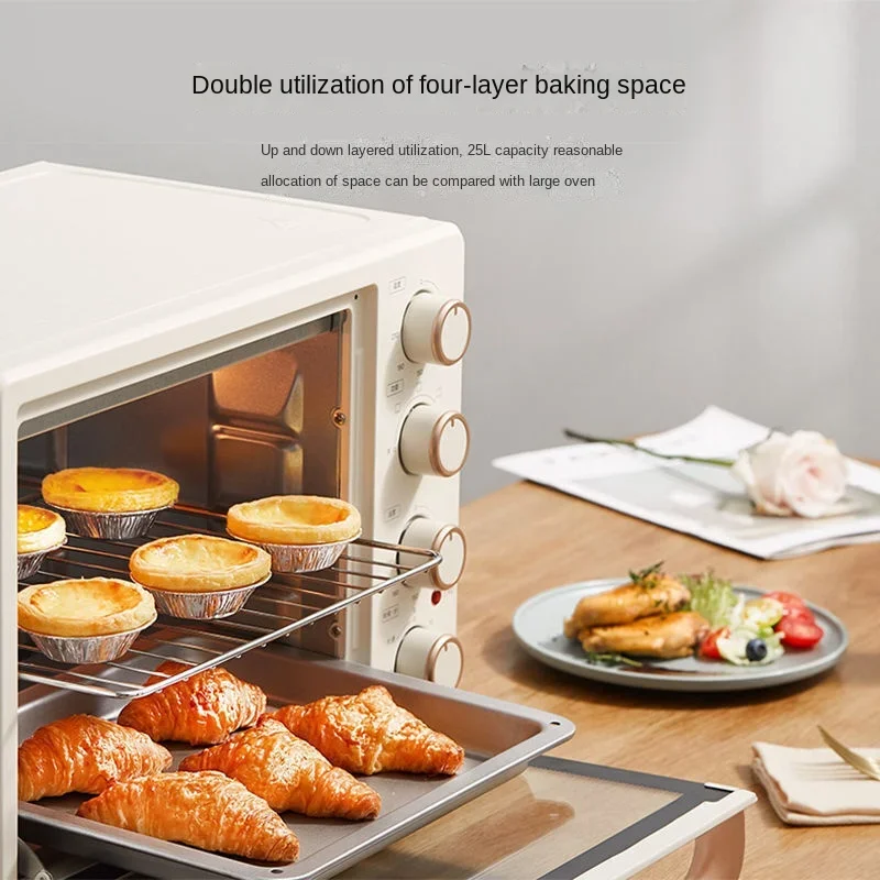 Midea Oven Household Small Multifunctional Baking 25L Pizza Oven Electric Kitchen Microwave Barbecue