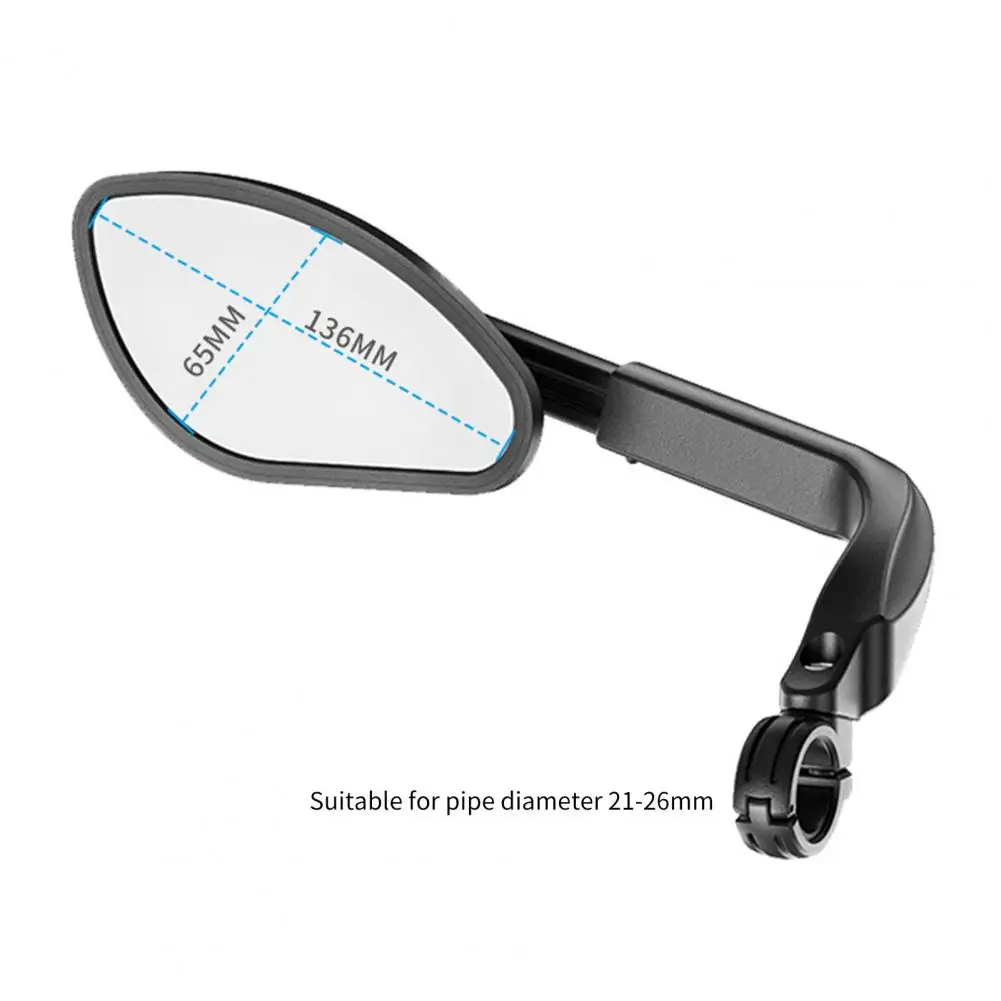 

Polished Stainless Steel Good Toughness Road Bike Mirror Cycling Supplies