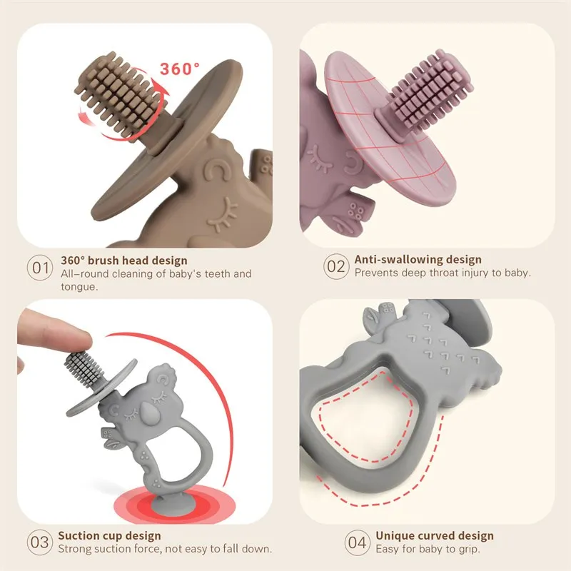 Giocattolo da dentizione in silicone per bambini mushie | Koala Giocattolo da dentizione in silicone per bambini mushie | Koala