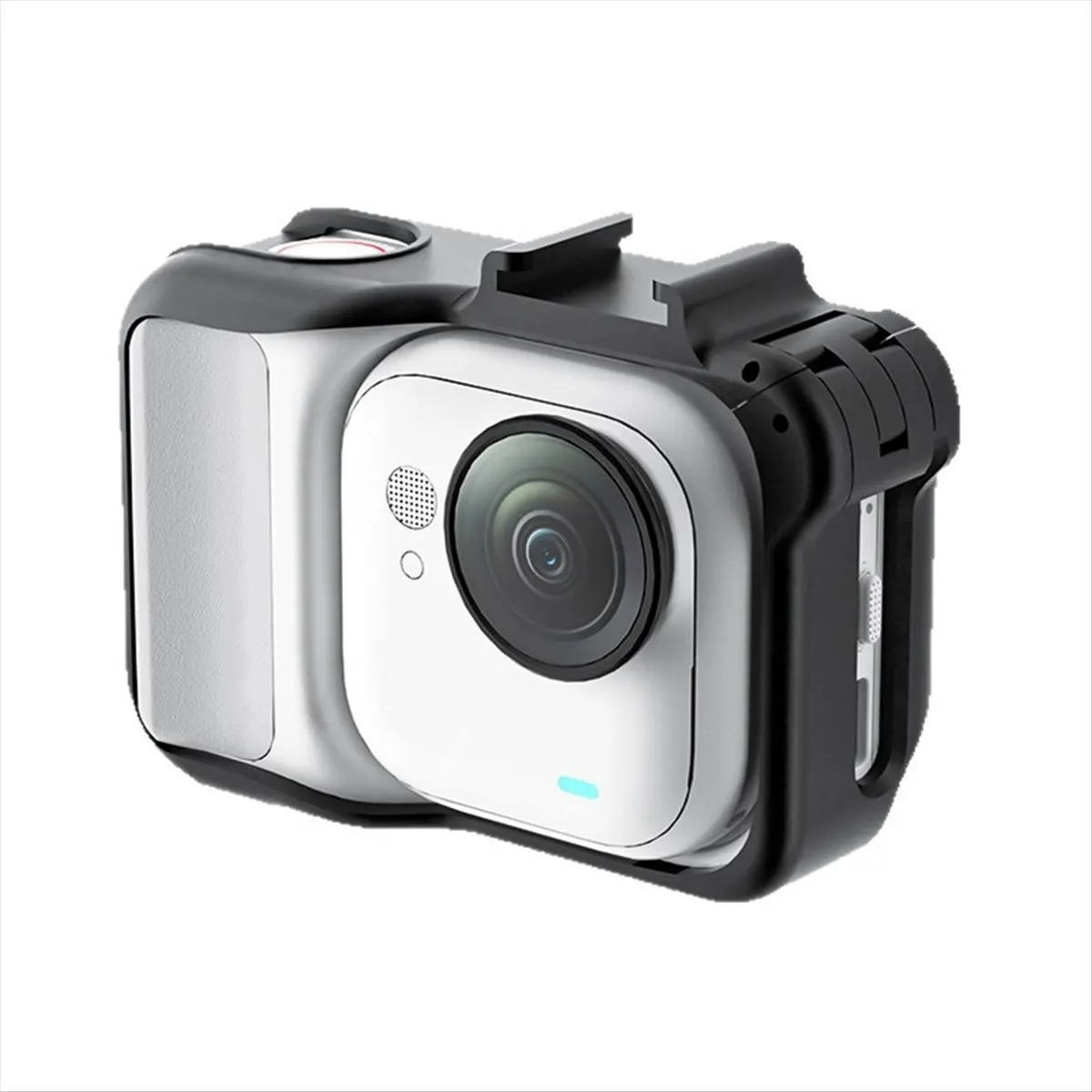 Insta360 GO 용 T28C 울트라 미니 액션 카메라 케이지 보호 프레임 확장 어댑터 브래킷 스포츠 카메라 액세서리