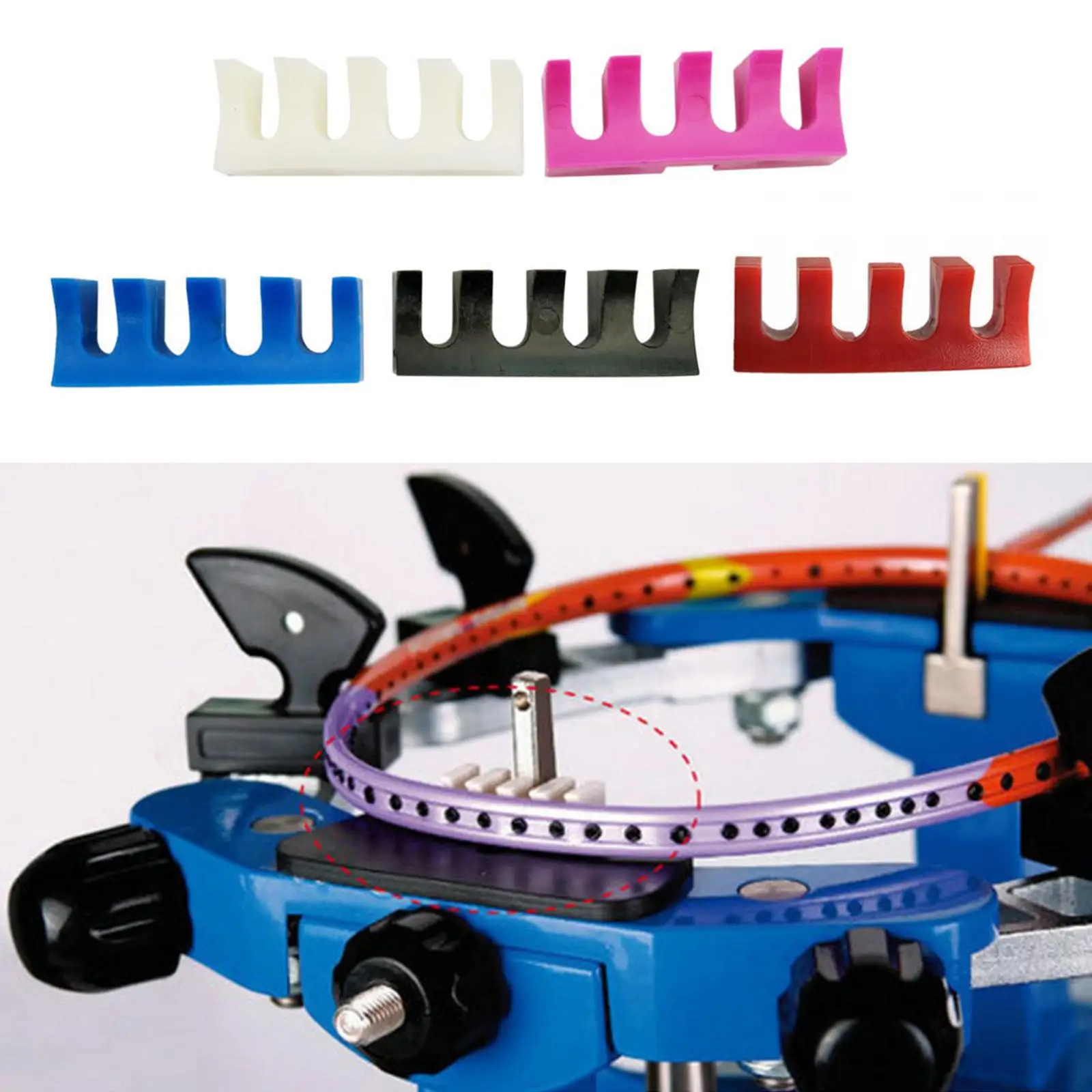 Badminton Stringing Machine Tool Racket Load Spreader Adapter Protector