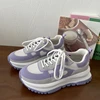 Summer Purple Women's Vulcanized Shoes Fashion Korean Kawaii Platform Sneakers Casual Students Daily Wear 1