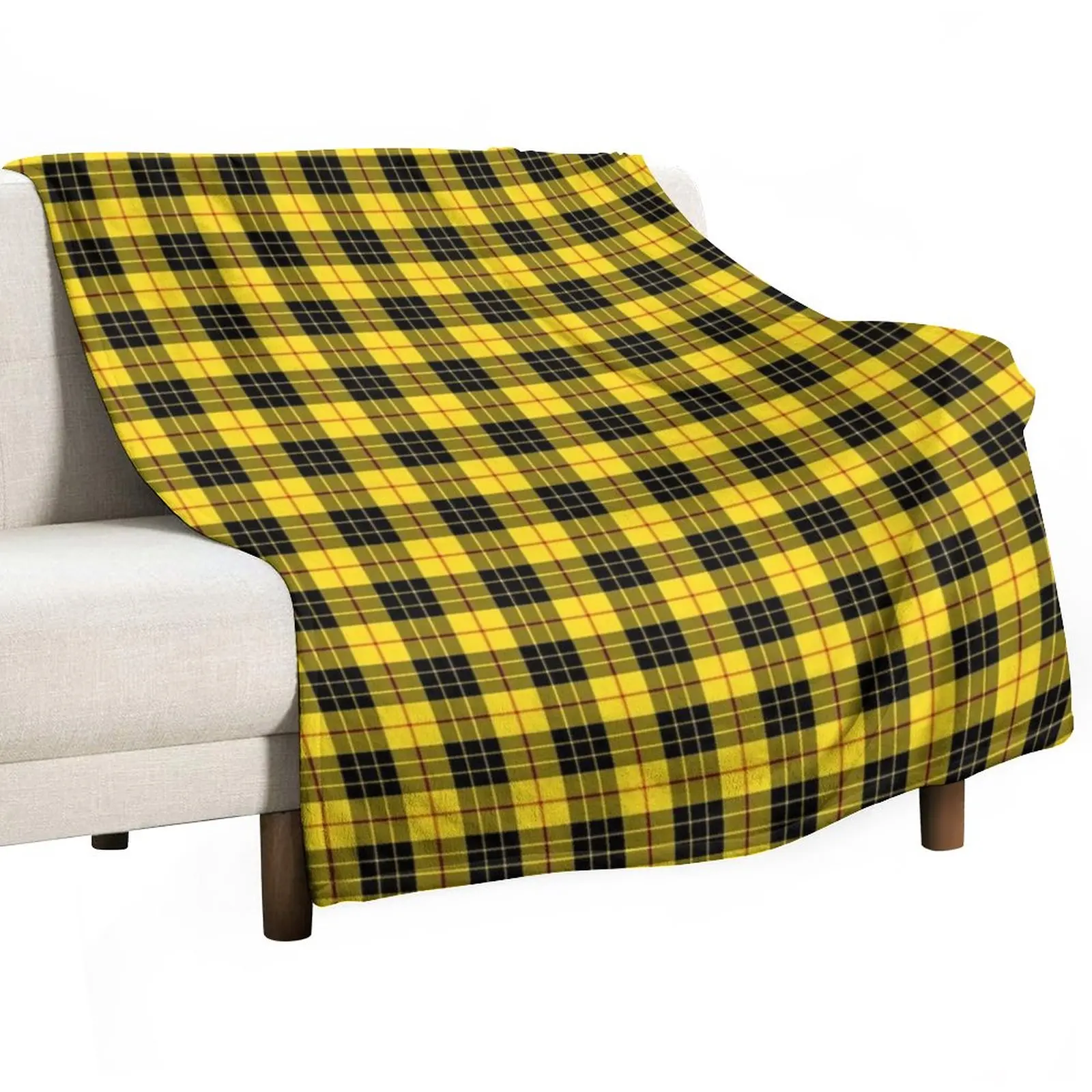 

Clan MacLeod Tartan Throw Blanket blankets and throws Fluffy Blankets Large