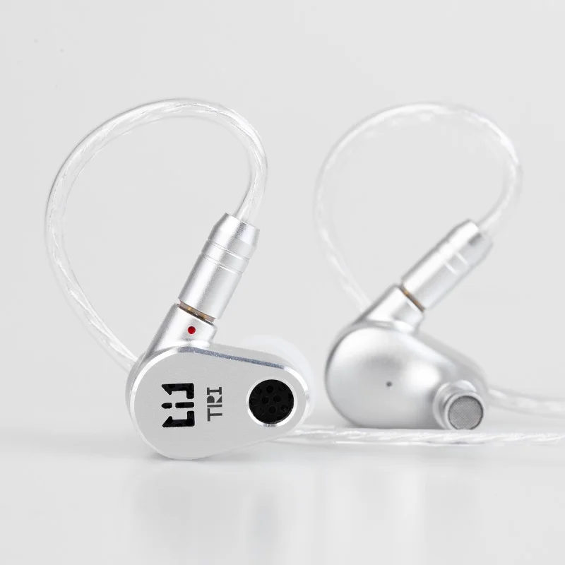 TRI Draco 6mm Ti + 8mm LCP Diaphragm Dynamic Driver In-Ear Earphone Headphones HIFI Gaming In Ear Monitor Wired Headset 4