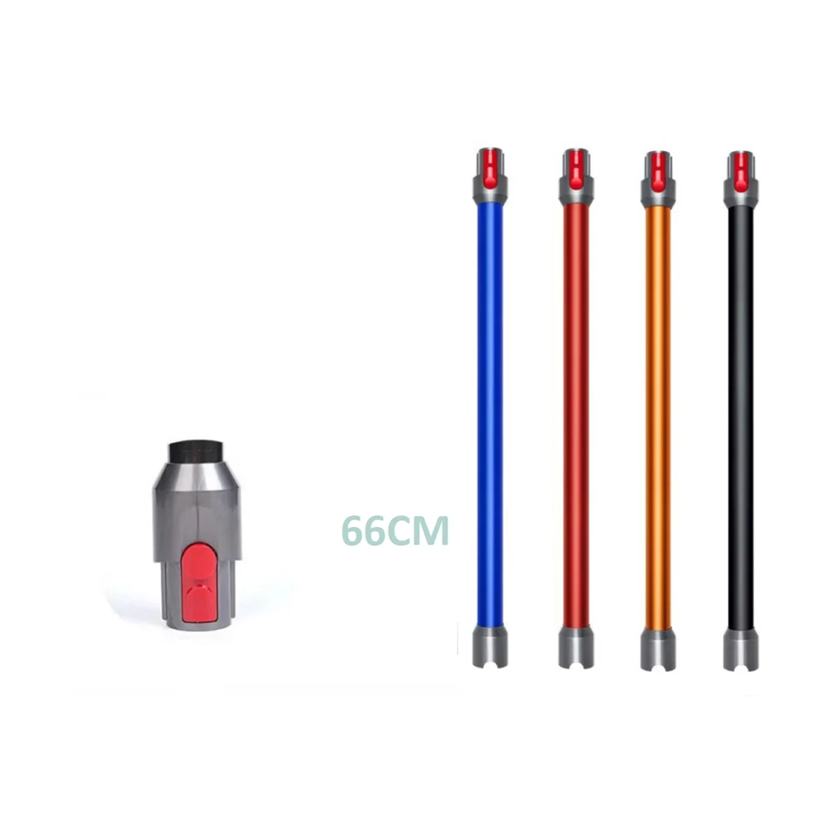 

Удлинитель для Dyson V10Slim/Digital, тонкая пушистая металлическая БЫСТРОРАЗЪЕМНАЯ прямая трубка, ручная палочка, вакуумная D