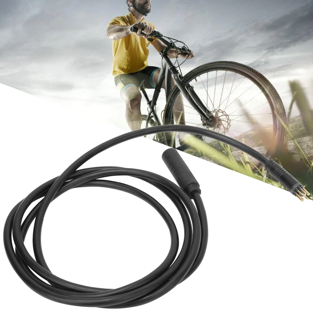 Electric Bicycle E-Bike Motor Extension Cable Waterproof 9 Pin 1000W Julet 60cm