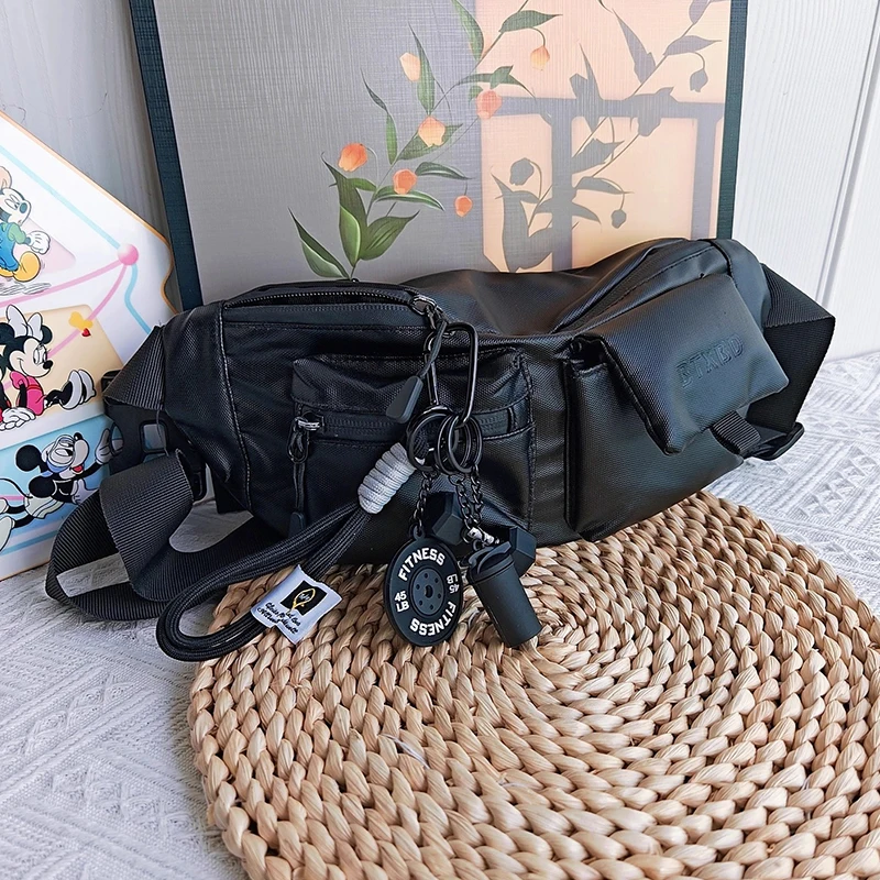 Detachable Barbell Plates Keychain Water Cups INS Simulation Dumbbells Keyring Creative Dopamine Fitness Series Pendant