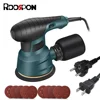 300W Electric Sander Machine Random Orbital Polisher 110V&220V Variable Speed Sander with 125mm Sandpaper Car Polishing Machine 1