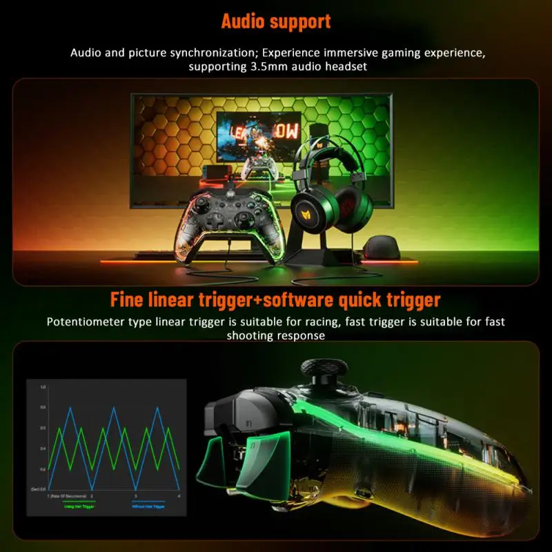 C1 Lite  Ʈѷ ġ/Win10/Win11   RGB  Ʈѷ,  ư 1.8m -C DropShipping