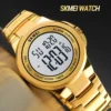 SKMEI 1712  2 Time Stopwatch Fashion LED Waterproof Watches relogio masculino Men Sport Watch Mens Digital Wristwatches 2