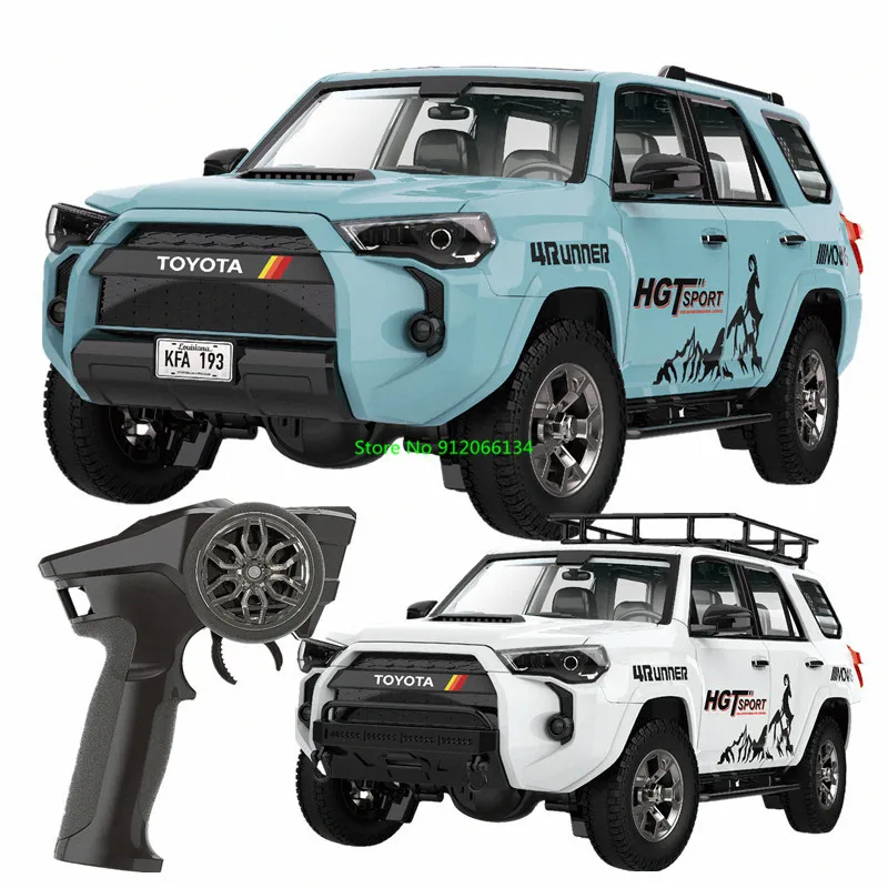 High Performance Simulation Smoking Off Road Remote Control Truck 1:18 4WD Sound LED Lighting Electric Climb RC Truck Car Model 2