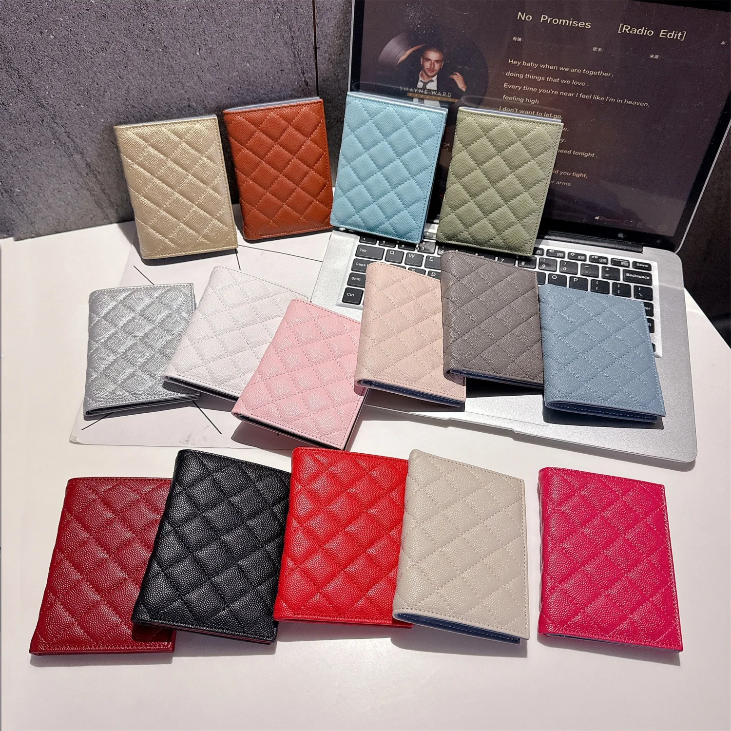 패션 남성/여성 미니 ID 카드 홀더 비즈니스 신용 카드 홀더 고급 PU 가죽 슬림 은행 카드 케이스 정리함 지갑