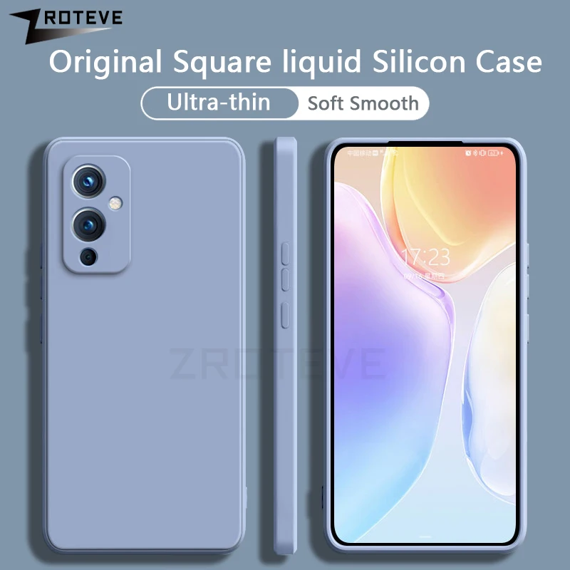 ZROTEVE Silky Liquid Silicone Soft Phone Case