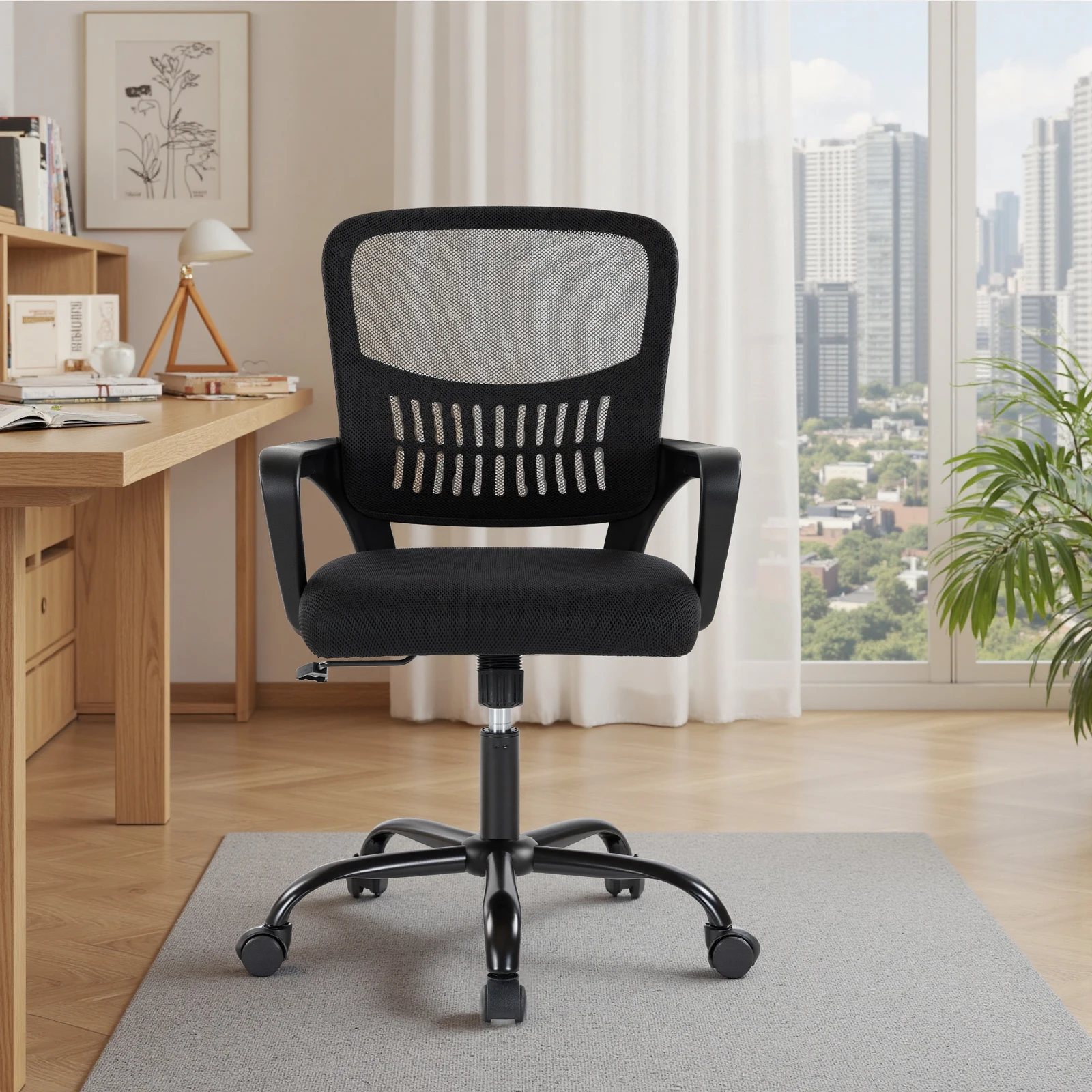 Ergonomická kancelářská židle celkový pohled