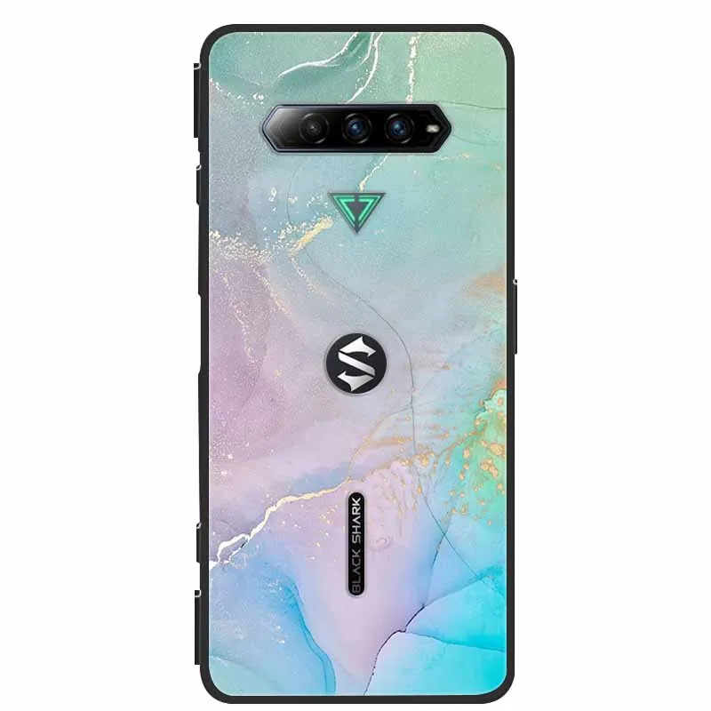 Elegant Marble Soft TPU Silicone Case for Black Shark 4/4 Pro - Premium Phone Cover